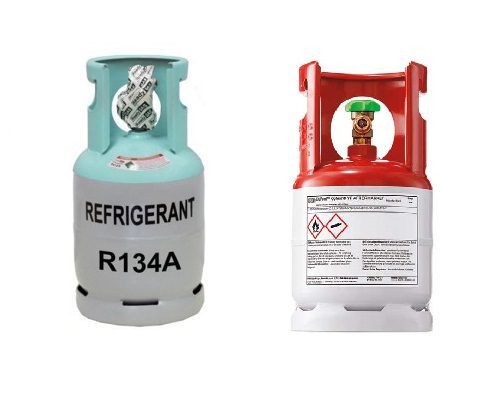 r134a-1234yf refrigerant-gas